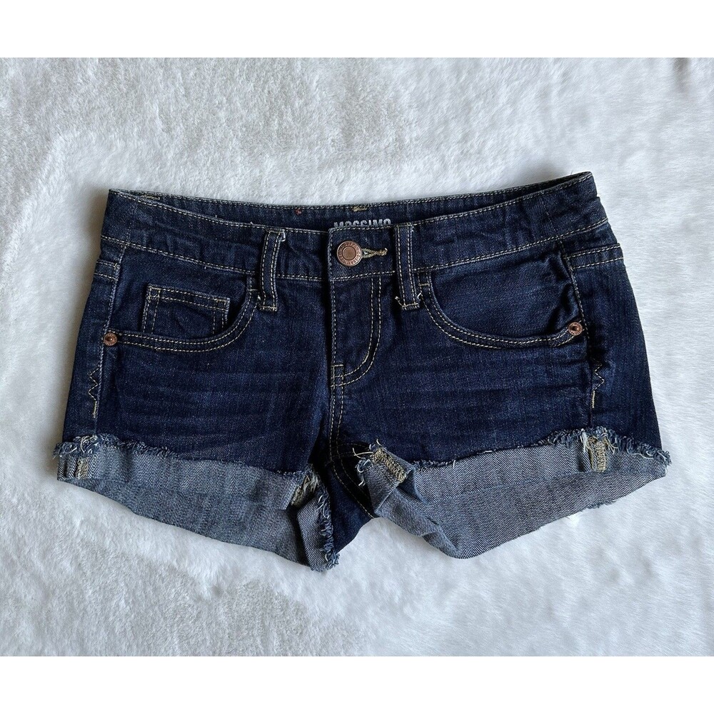 Mossimo Supply Co Women's Blue Denim Booty Shorts Size 3